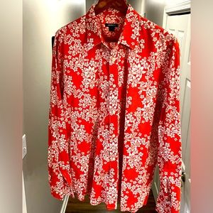 Express Floral Print Cotton shirt